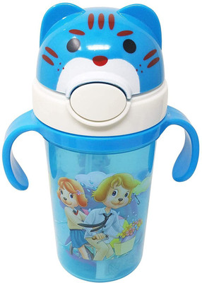 Parteet 450 ml Plastic Sipper(Pack of 1, Blue)