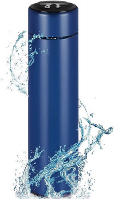 INDONEST 500 ml Steel Flask(Pack of 1, Blue)