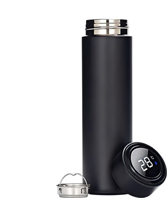 Shree shyam enterprises 500 ml Stainless Steel Bottle(Pack of 1, Black)