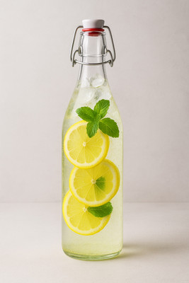 flea 1000 ml Glass Bottle(Pack of 1, Clear)