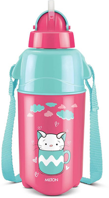MILTON Kool Trendy 400 370 ml Bottle(Pack of 1, Pink, Plastic)