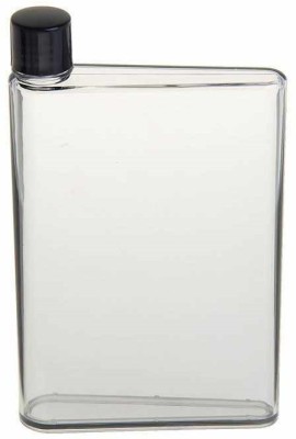 TeeMvee Flat paper kettle plastic water bottle 400 ml Bottle(Pack of 1, White, Plastic)