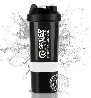 Dassio 500 ml Plastic Shaker(Pack of 1, White)