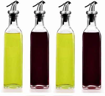 emrics 500 ml Cooking Oil Dispenser Set(Pack of 4)