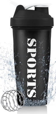 ZYRO 650 ml Plastic Shaker(Pack of 1, Multicolor)