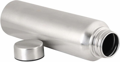 Ojra 1000 ml Steel Bottle(Pack of 1, Silver)