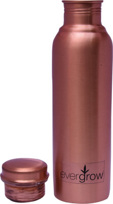 EVERGROW 950 ml Copper Bottle(Pack of 2, Copper)