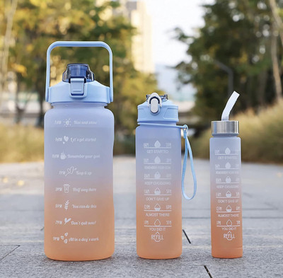 Paradox 2000 ml Plastic, Silicone Bottle(Pack of 1, Multicolor)