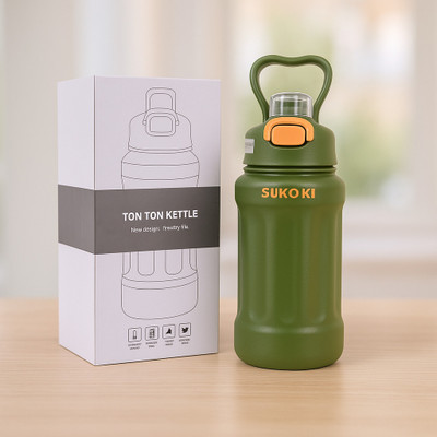 Bella n Bloom 750 ml Stainless Steel Flask(Pack of 1, Green)