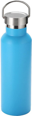 3D METRO SUPER STORE 750 ml Steel Flask(Pack of 1, Blue)