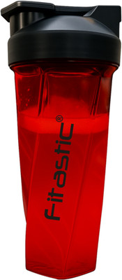 Fitastic 700 ml Tritan Shaker(Pack of 1, Black)