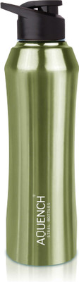 AQUENCH 1000 ml Steel Sipper(Pack of 1, Green)