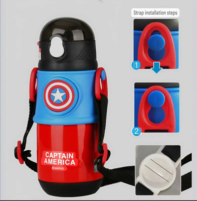 devanshienterprise 350 ml Plastic Bottle(Pack of 1, Black)