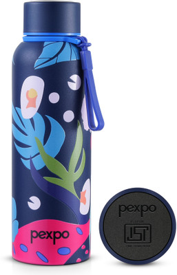 pexpo 700 ml Steel Flask(Pack of 1, Blue)