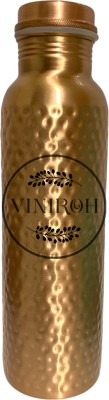 VINIROH Copper Hammered Water Bottle for Home/Office/Gym & Yoga Bottle Good For Health 900 ml Bottle(Pack of 1, Copper, Copper)