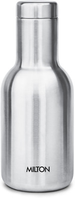MILTON 360 ml Steel Flask(Pack of 1, Silver)