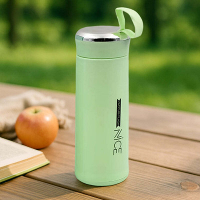 NK Enterprises 400 ml Plastic Bottle(Pack of 1, Green)