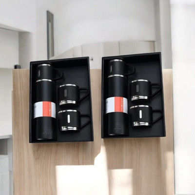 EOXO 500 ml Steel Flask(Pack of 2, Multicolor)