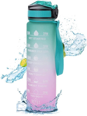 LAKHANI ENTERPRISE 1000 ml Silicone Sipper(Pack of 1, Green)