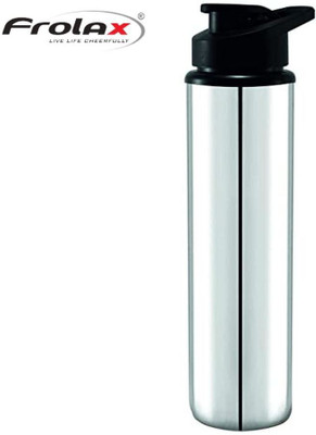 FROLAX Stainless Steel Leak Proof Sports Water Bottle for Office, Gym, School, Collage 900 ml Steel Bottle(Pack of 1, Silver)