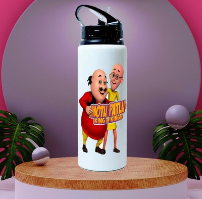 ZORI 750 ml Aluminium Sipper(Pack of 1, White)