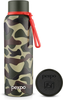 pexpo 700 ml Steel Flask(Pack of 1, Green)