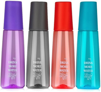 CARIBBEN 1000 ml Plastic Bottle(Pack of 4, Multicolor)