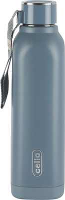 cello 500 ml Steel Bottle(Pack of 1, Grey)