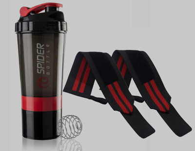 COOL INDIANS 500 ml Tritan Shaker(Pack of 2, Red)