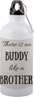 HeartInk 750 ml Aluminium Bottle(Pack of 2, White)