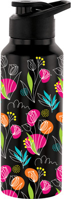 NIRLON 750 ml Steel Shaker(Pack of 1, Black)