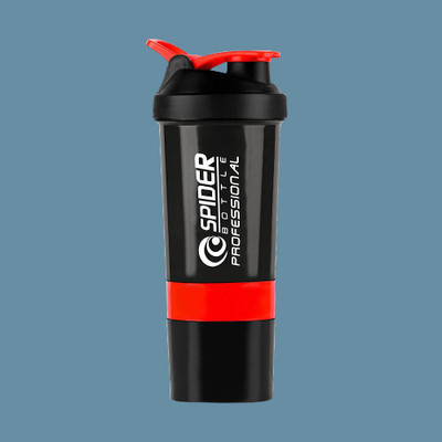 TRUE INDIAN 500 ml Tritan Shaker(Pack of 1, Red)
