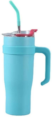 HVG TRADERS 1200 ml Plastic, Steel Shaker(Pack of 1, Blue)