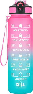 CANWELL 1000 ml Plastic Bottle(Pack of 1, Multicolor)