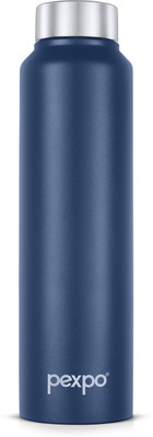 pexpo 1000 ml Steel Bottle(Pack of 1, Blue)