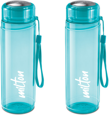 MILTON 1000 ml Plastic Bottle(Pack of 2, Blue)