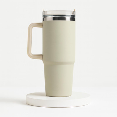 VOCO 1200 ml Stainless Steel Sipper(Pack of 1, Beige)