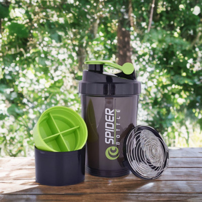 VIKING OVERSEAS 500 ml Plastic Shaker(Pack of 1, Green)