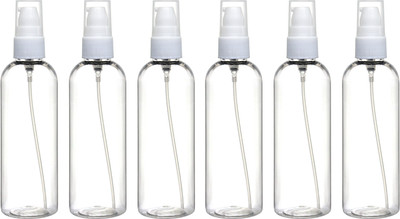 nsb herbals 100 ml PET Bottle(Pack of 6, Clear, White)