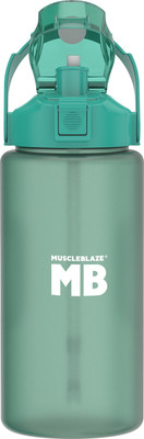 MUSCLEBLAZE 2000 ml Plastic Shaker(Pack of 1, Green)