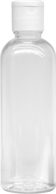 joyus 200ml Empty Clear Plastic Bottles Refillable Pack of 1 200 ml Bottle(Pack of 1, White, Plastic)