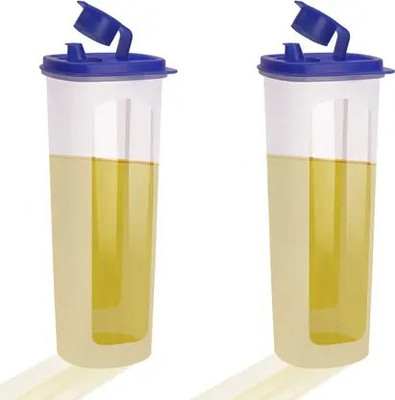 Henny 1000 ml Plastic Bottle(Pack of 2, Blue)