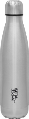 Jaypee Plus Alpha Thermosteel Insulated Flask 24 Hours Hot and Cold Water Bottle 500 ml Bottle(Pack of 1, Silver, Steel)