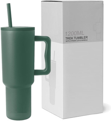 INDIWARRIOR 1200 ml Steel Sipper(Pack of 1, Green)
