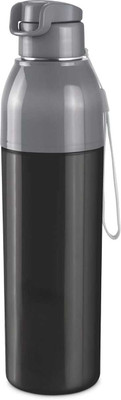 dssd 650 ml Plastic Flask(Pack of 1, Black)
