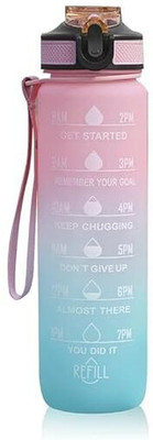 HIVVO 1000 ml Plastic Sipper(Pack of 1, Multicolor)