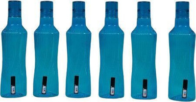 EssaBella 1000 ml Plastic Bottle(Pack of 6, Blue)