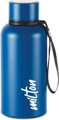 MILTON 500 ml Steel Flask(Pack of 1, Blue)