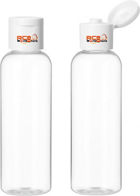 RCS World Store 100 ml PET Bottle(Pack of 2, Clear)
