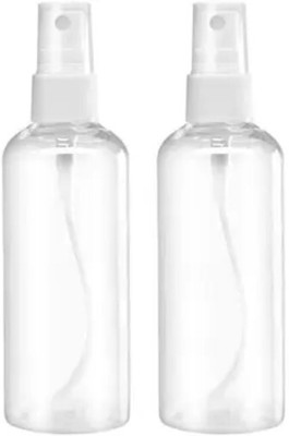 EverGlam 200 ml Plastic Spray Bottle(Pack of 2, Clear)